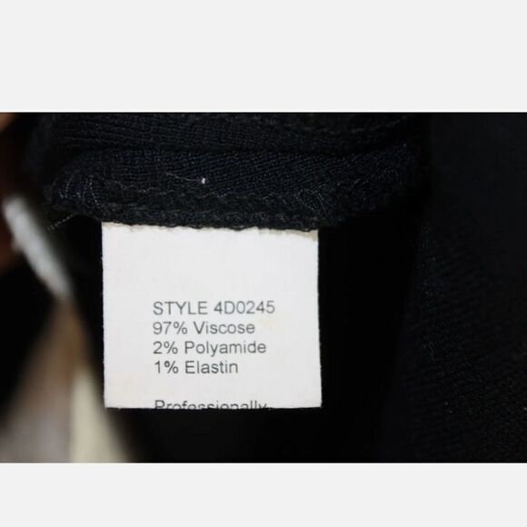 YOANA BARASCHI BLACK WITH IVORY CROCHET LACE SIZE M SLEEVELESS SWEATER DRESS - Picture 6 of 7